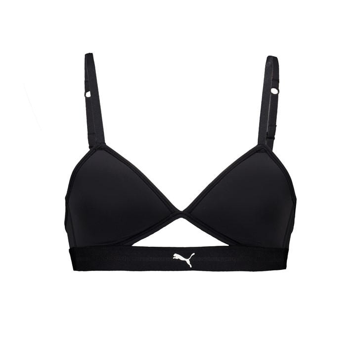 PUMA WOMEN PEEK-A-BOO TRIANGLE TOP 1 BRALETTE WOMENS