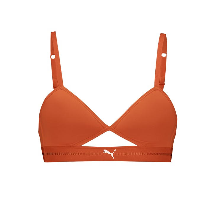 PUMA WOMEN PEEK-A-BOO TRIANGLE TOP 1 BRALETTE WOMENS