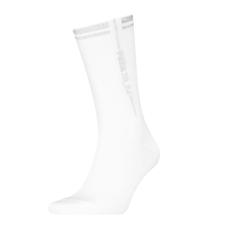 Puma Glow Crew Sock 99 In White