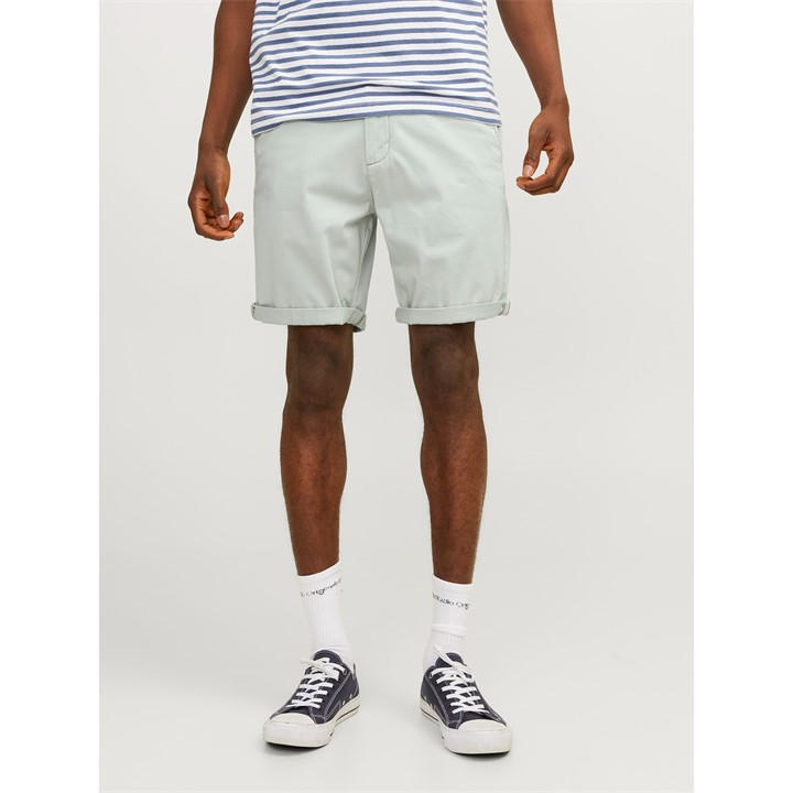 Jack And Jones Men's Green Shorts Extra Small