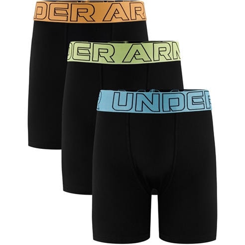 Under Armour - UA Boys Performance Tech 3 Pack Boxers Junior