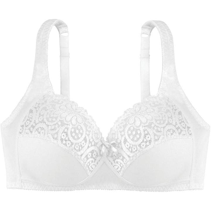 Dorina Georgina Cotton Wireless B In White