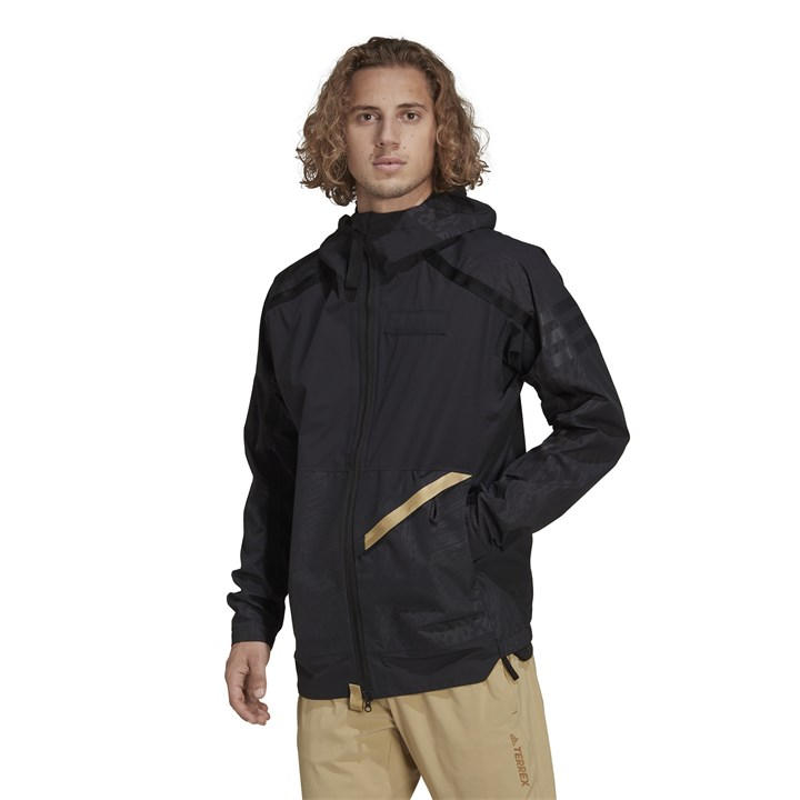 adidas Waterproof Jacket Terrex Utilitas Black FRASERS