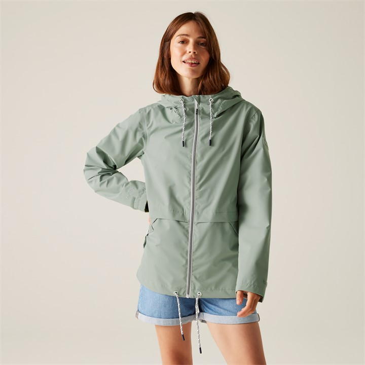 Regatta Bayletta Waterproof Jacket Womens In Grey