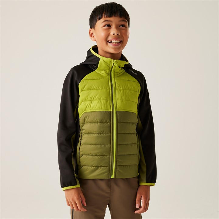 Regatta Boys Green Kielder Jacket Juniors - Size 7