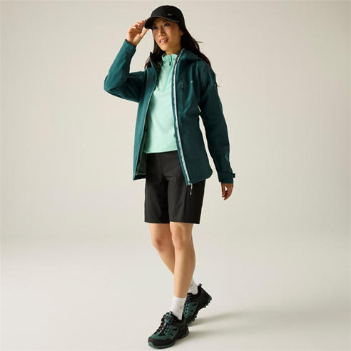 Regatta - Womens Birchdale II Waterproof Hooded Long Sleeve Jacket