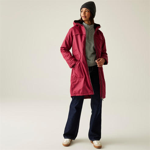 Regatta - Womens Romine II Waterproof Hooded Long Sleeve Insulated Puffer Jacket