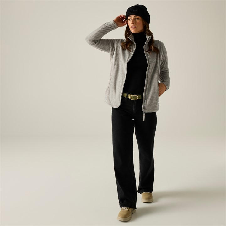 Regatta Women's Grey Mayse Full-Zip Fleece