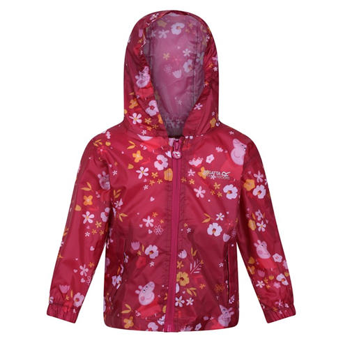 Regatta - Kids' Pepa Lightweight Reflective Waterproof Jacket