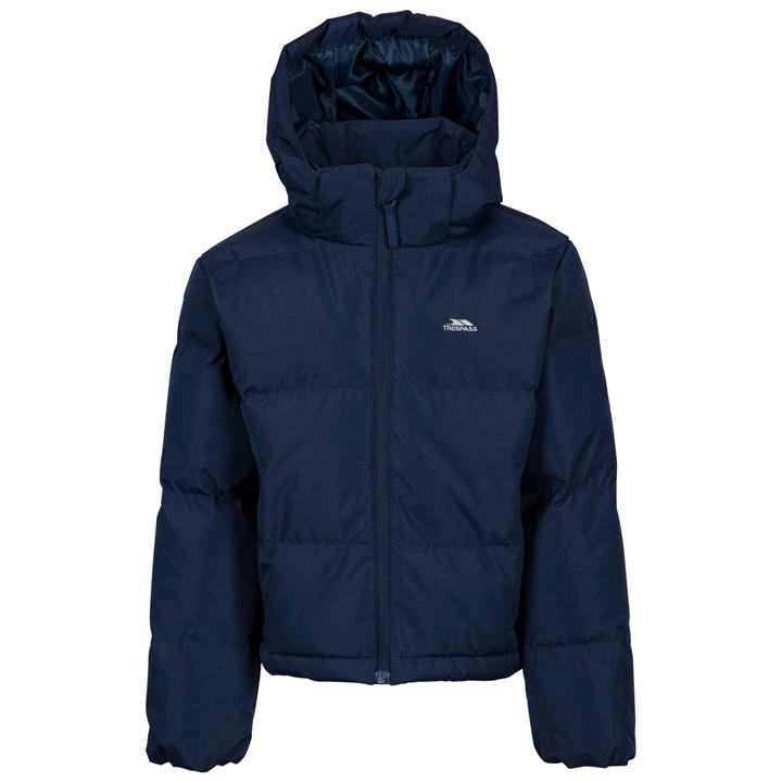 Trespass Girls Blue Missie Jkt Size 7