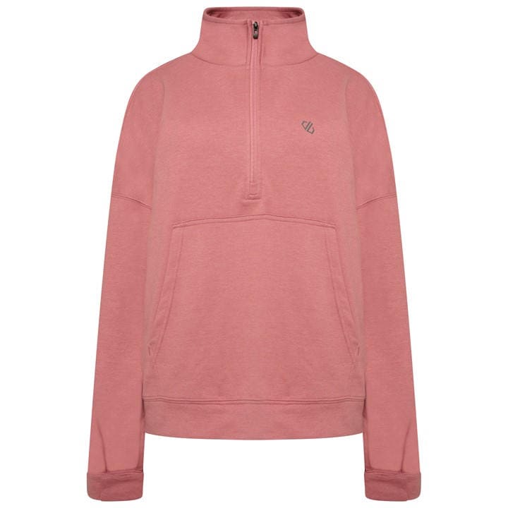 Dare 2b Recoup Sweatshirt Quarter Zip Fleece Womens In Pink