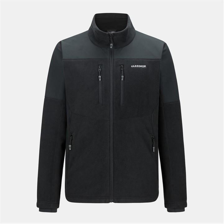 Karrimor Men's Black Windproof Fleece Jacket Large