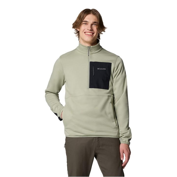 Columbia Hike Half Zip Ii Fleece Sweatshirt Mens In Green