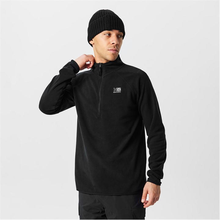 Black - Karrimor - Micro Fleece Mens