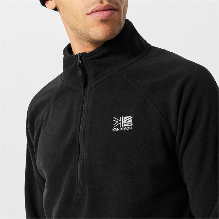 Black - Karrimor - Micro Fleece Mens