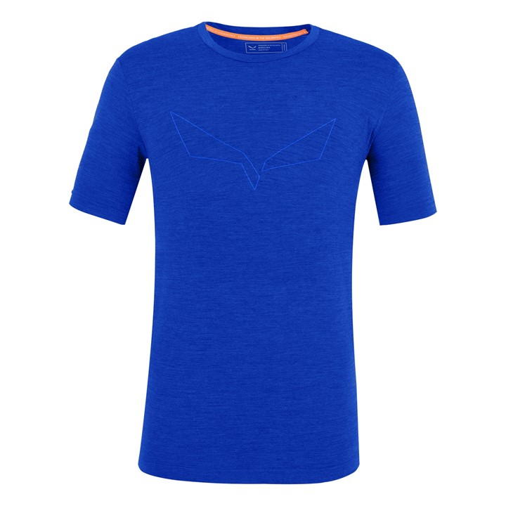 Salewa Pre Eagle Tee Sn99 In Blue