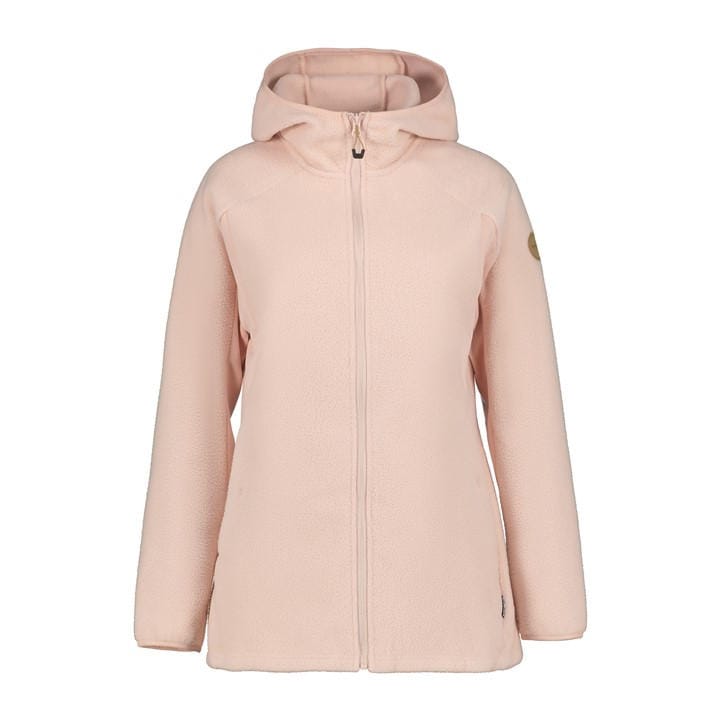 Icepeak Millwood Hooded Fleece Jacket Womens In Pink