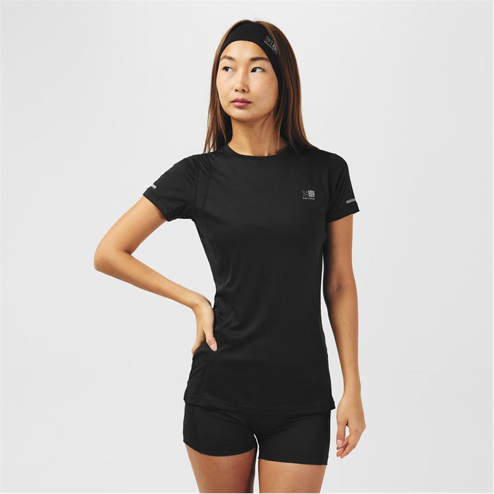 Karrimor Women's Black Short Sleeve T Shirt Size 8