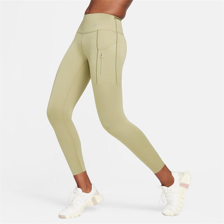Nike Dri-fit Go Women's Firm-support Mid-rise 7/8 Leggings With Pockets