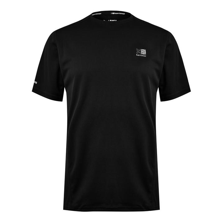 Karrimor Men's Black Run Short Sleeve T Shirt 2XL