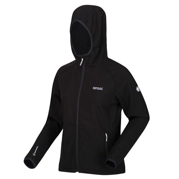 Regatta Women's Black Wmns Arec Iii Softshell Jacket Size 14