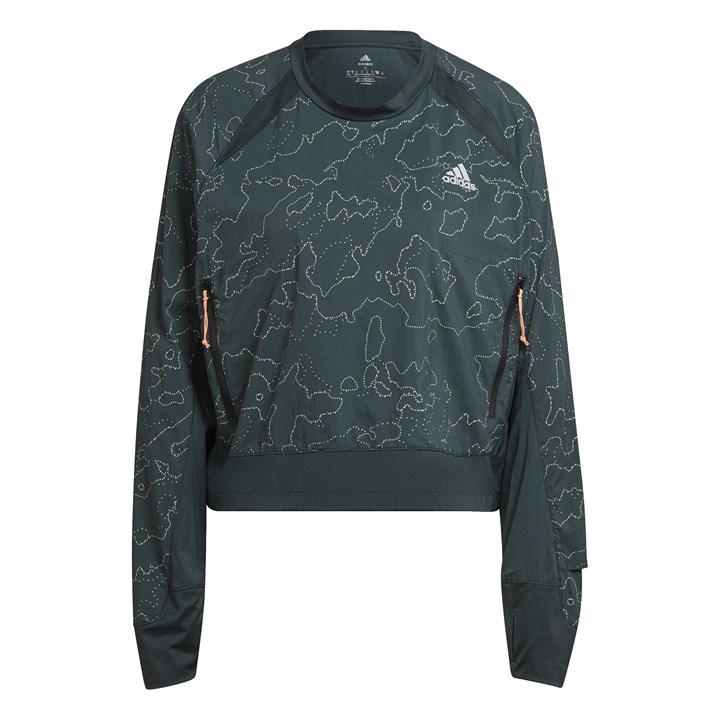ADIDAS ORIGINALS X CITY RUNNING CREWNECK LADIES JACKET