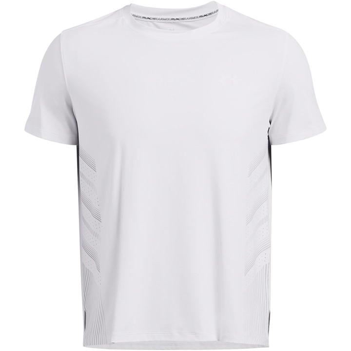 Under Armour Launch Elite Graphic T-shirt. Mens In White