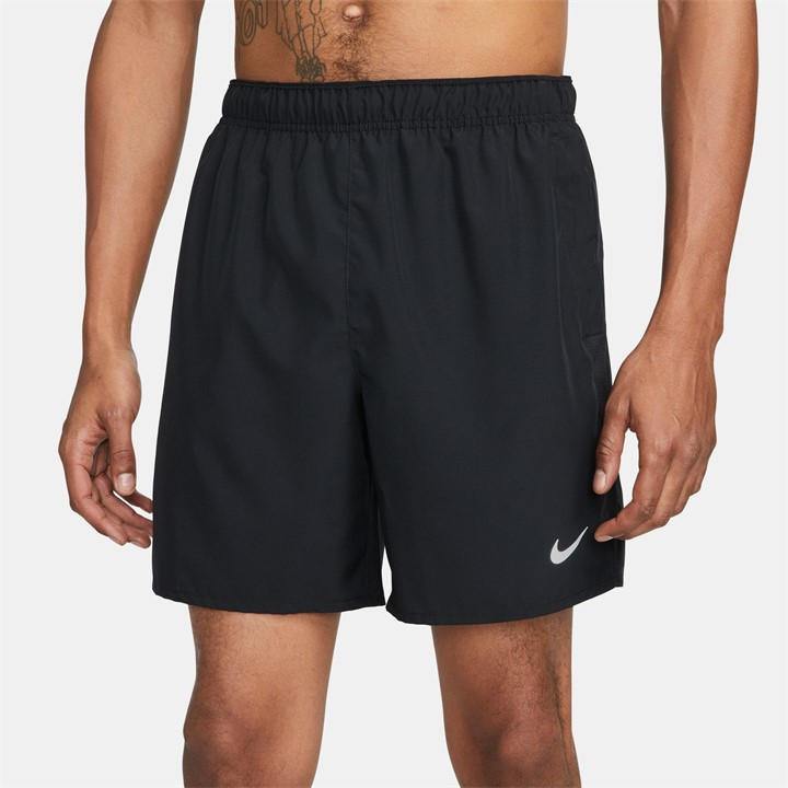 Nike Men's Black Dri-Fit Challenger 7 Unlined Versatile Shorts Extra Large