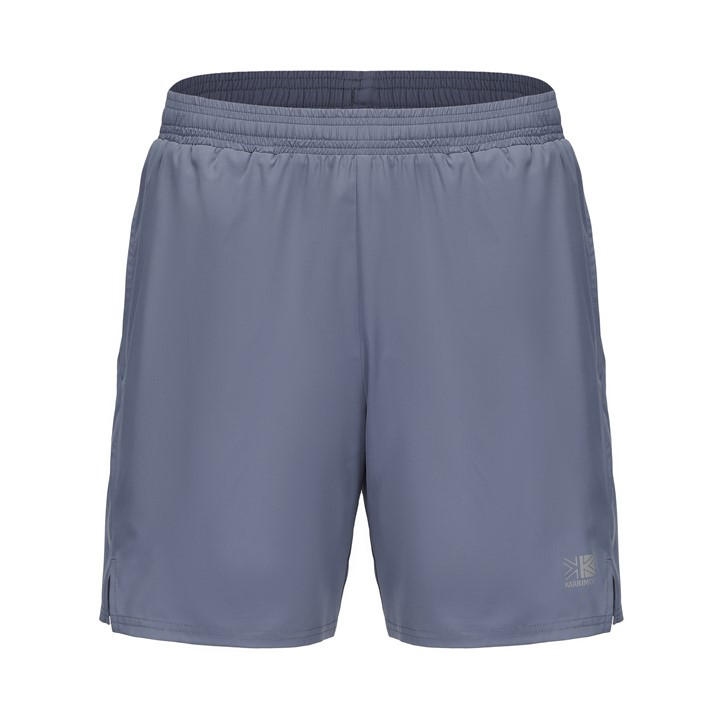 Karrimor Men's Grey 2 In 1 Running Shorts Medium