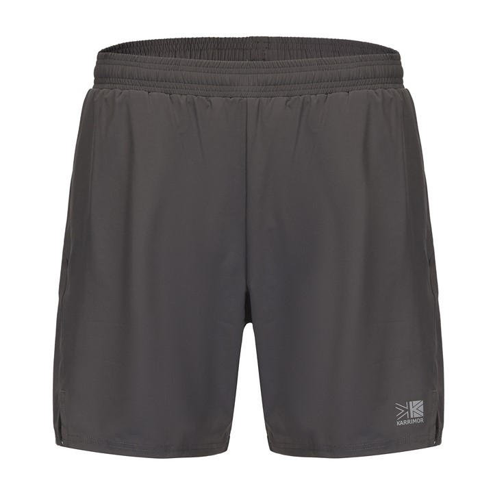 Karrimor Men's Grey 2 In 1 Running Shorts Medium
