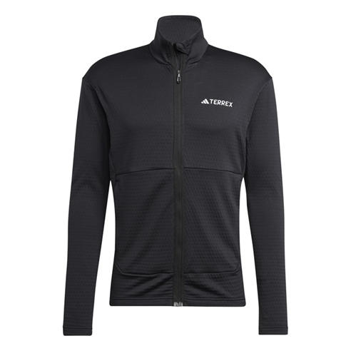 adidas - Terrex Fleece Long Sleeve Slim Fit Performance Running Jacket