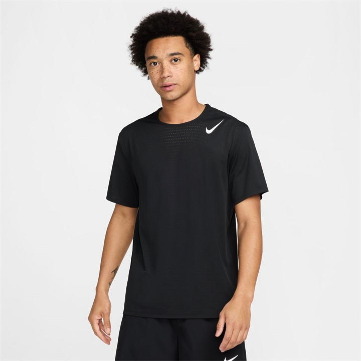Nike Aroswift Ss Top In Blue