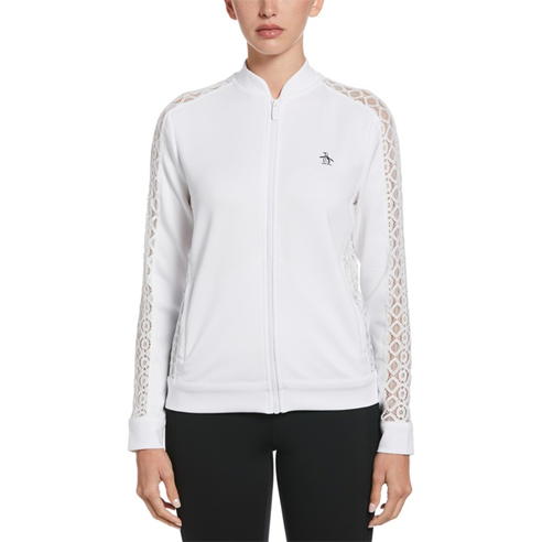 Original Penguin - Knit Tennis Jacket Womens