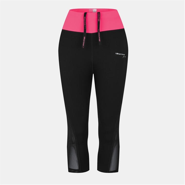 Black/Pink - Karrimor - Capri Tights