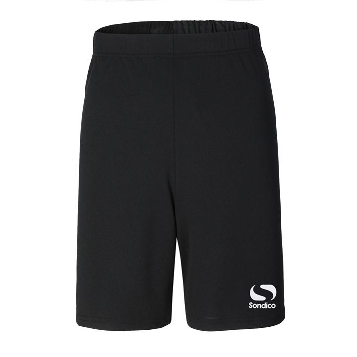 Sondico Men's Black Core Football Shorts