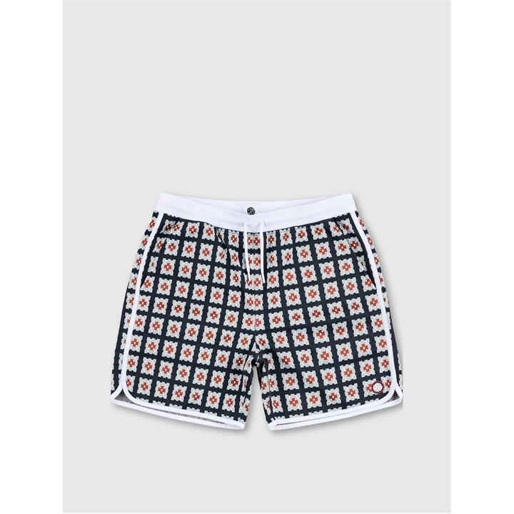 Pretty Green Men's Multi Pg Timperley Geo Sho - Medium