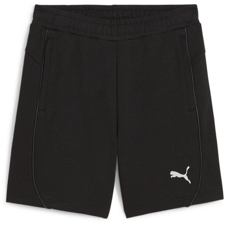 Puma Boys Black Teamfinal Casuals Shorts Jr Jogger Short Size 11