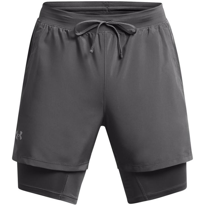 UNDER ARMOUR LAUNCH 2-IN-1 7 SHORTS MEN'S