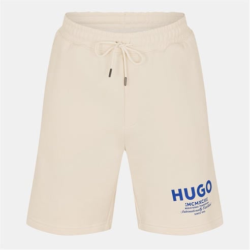 Hugo - Men's Nomario Fleece Jogger Shorts