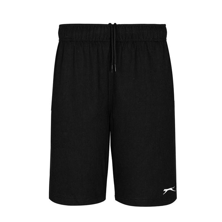 Slazenger Men's Black Jersey Shorts 3XL