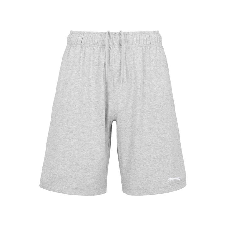 Slazenger Men's Grey Jersey Shorts Medium