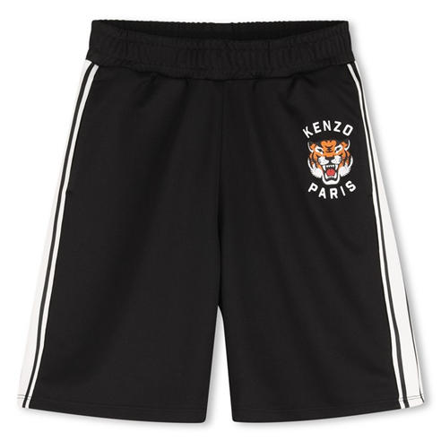 KENZO - Kids' Tiger Fleece Jogger Shorts