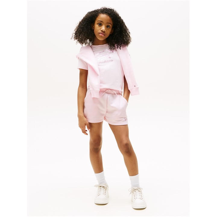 Light Pink TOG - Tommy Hilfiger - Tommy Script Short Jn53