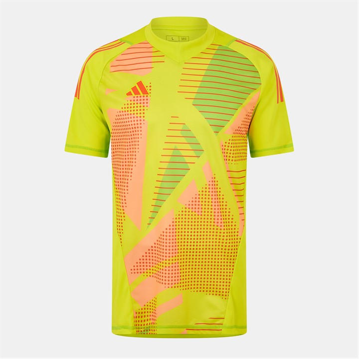 Adidas Men's Yellow T24 Gk Jsy Lm Medium