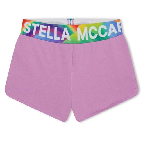 STELLA MCCARTNEY - Logo Tape Jersey Shorts Juniors