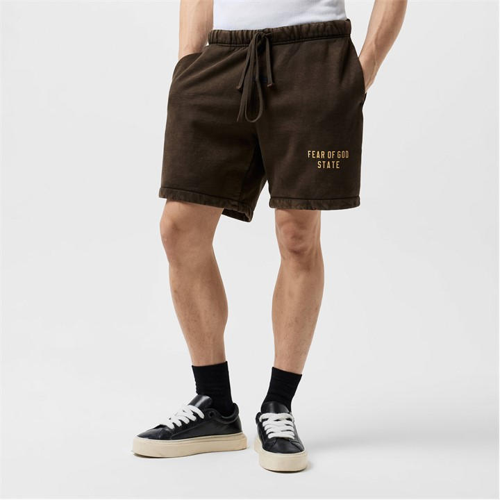 ESSENTIALS TATE LOGO SHORTS