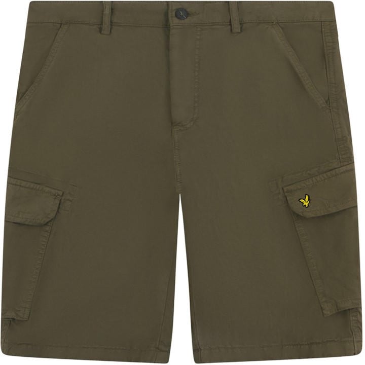 Lyle And Scott Men's Green Wembley Cargo Trousers Size 28