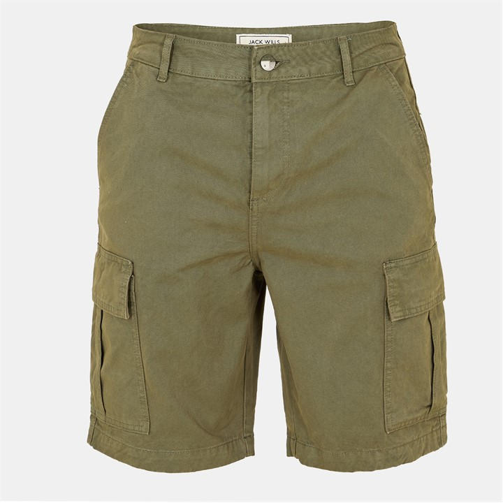 JACK WILLS TWILL CARGO SHORT