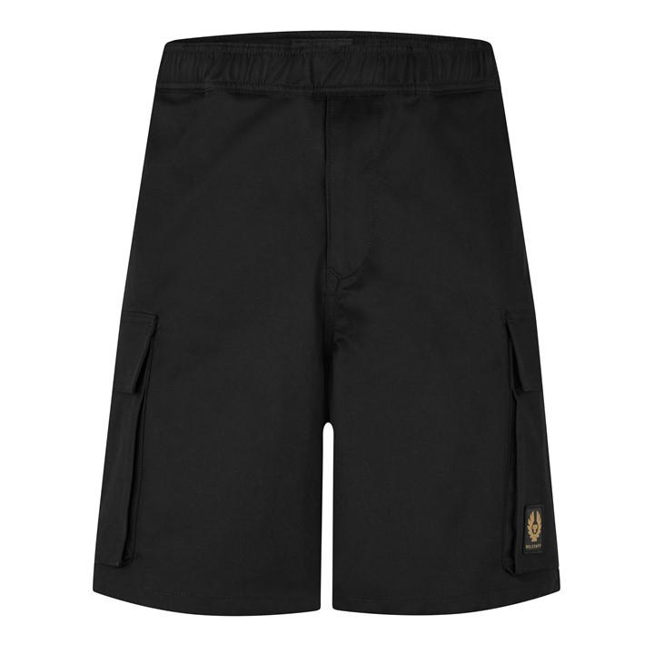 Belstaff Men's Black Cargo Shorts 2XL
