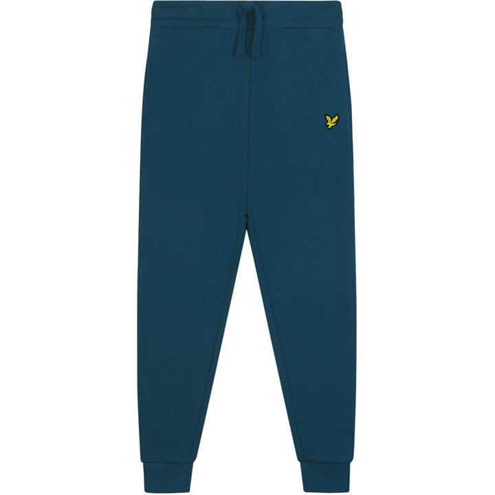 Lyle And Scott Unisex Kids Blue Classic Sweat Pants Juniors